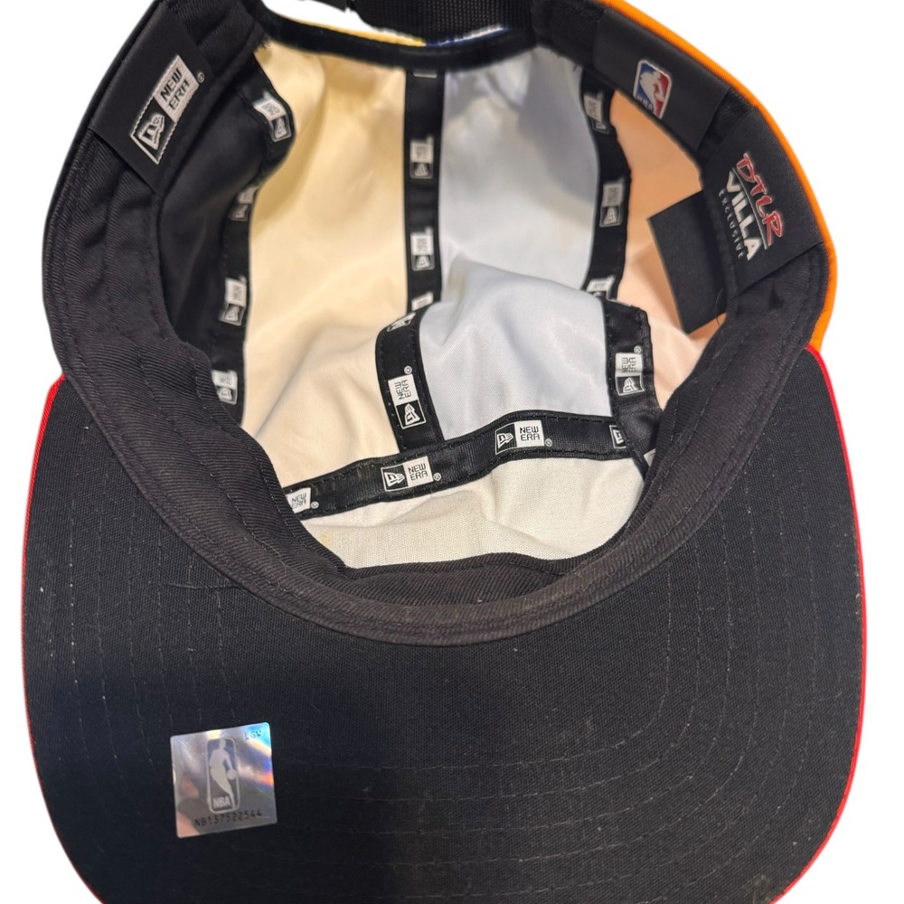 New Era 8 Panel Cap NBA Adjustable One Size Multicolor RARE - Picture 8 of 8